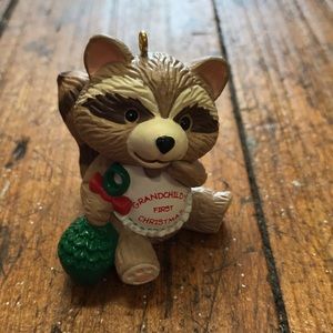 Hallmark ornament grandchild’s first Christmas